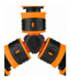 Rozdzielacz typu Y, dwumateriałowy GTX NEO Tools 15-744