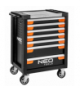 Szafka narzędziowa 7 szuflad PRO, 174 elementy GTX NEO Tools 84-220+G