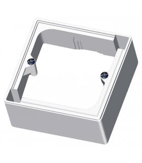 EFEKT PN-1F/00 Puszka naścienna do wyrobów serii Efek IP-20 pojedyncza, BIAŁY