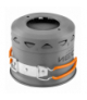 Garnki turystyczne 2w1 z radiatorem + torba GTX NEO Tools 63-144