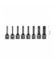 Zestaw 8 nasadek udarowych trzpieniowych TORX GTX NEO Tools 10-257