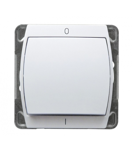 GAZELA ŁP-11J/m/00 Łącznik dwubiegunowy , BIAŁY