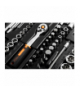 Klucze nasadowe 1/2", 3/8" , 1/4", zestaw 233 szt. GTX NEO Tools 10-078
