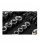 Klucze nasadowe 1/2", 1/4", zestaw 73 szt., CrV GTX NEO Tools 10-054