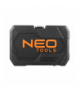 Klucze nasadowe, 1/4”, CrV, zestaw 46 szt. GTX NEO Tools 10-004
