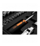 Klucze nasadowe, 1/4", 1/2", CrV, zestaw 94 szt. GTX NEO Tools 10-062