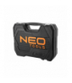Klucze nasadowe 1/4", 1/2", zestaw 86 szt., CrV GTX NEO Tools 10-060