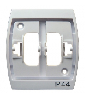 GAZELA ROH-1J/23 Ramka ozdobna mocująca , SREBRO/TYTAN