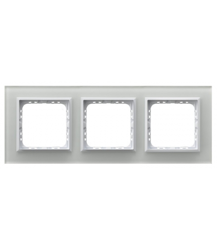 IMPRESJA R-3YGC/31/00 Ramka potrójna , BIAŁE SZKŁO