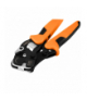 Szczypce do zaciskania końcówek tulejkowych CRV 230mm, samonastawne 0.08 -16 mm2, AWG 26-5 GTX NEO Tools 01-539
