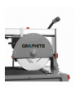 Przecinarka do glazury 1500W, 250x25, rozmiar stołu 1230x460, zakres ciecia 1200 mm GTX GRAPHITE 59G892