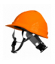 Hełm przemysłowy z paskiem podbródkowym, pomarańczowy GTX NEO Tools 97-225