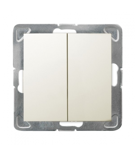 IMPRESJA ŁP-10Y/m/27 Łącznik podwójny schodowy , ECRU