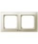IMPRESJA RH-2Y/27 Ramka podwójna do łączników IP-44 , ECRU