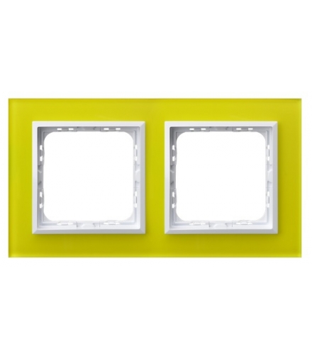IMPRESJA R-2YGC/60/00 Ramka podwójna , LIMONKA