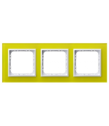 IMPRESJA R-3YGC/60/00 Ramka potrójna , LIMONKA