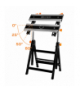 Stół warsztatowy regulowany, aluminiowy 60 x 58 x (77-107) cm GTX NEO Tools 44-700