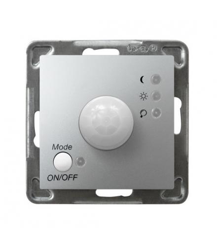 IMPRESJA ŁP-16Y/m/18 Elektroniczny czujnik ruchu , SREBRO