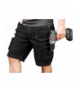 Krótkie spodenki robocze DENIM, czarne, rozmiar S GTX NEO Tools 81-273-S