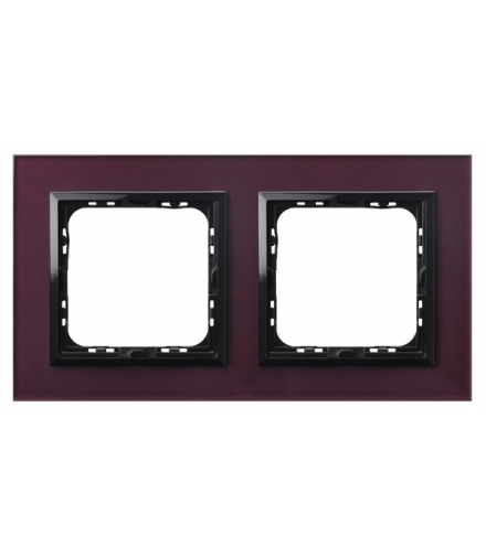 IMPRESJA R-2YGC/61/25 Ramka podwójna , ŚLIWKA