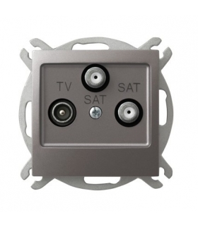 IMPRESJA GPA-Y2S/m/23 Gniazdo RTV-SAT z dwoma wyjściami SAT , TYTAN