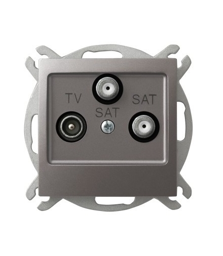 IMPRESJA GPA-Y2S/m/23 Gniazdo RTV-SAT z dwoma wyjściami SAT , TYTAN