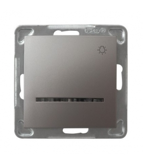 IMPRESJA ŁP-5YS/m/23 Łącznik zwierny "światło" z podświetleniem niebieskim, TYTAN