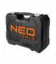 Zestaw nasadek przelotowych 1/4" + 3/8", 46 szt. GTX NEO Tools 10-019