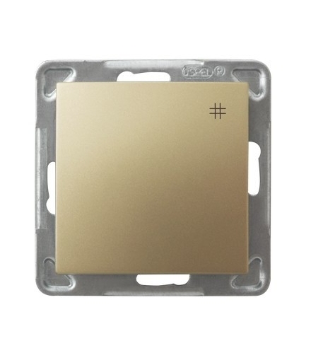 IMPRESJA ŁP-4Y/m/28 Łącznik krzyżowy , ZŁOTY METALIK