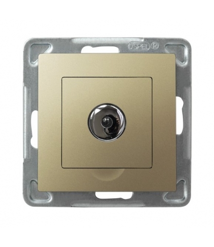 IMPRESJA ŁP-8YE/m/28 Ściemniacz elektroniczny sterowany pilotem lub dotykiem, ZŁOTY METALIK