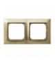 IMPRESJA R-2Y/28 Ramka podwójna , ZŁOTY METALIK