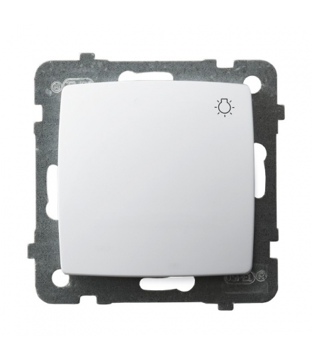 KARO ŁP-5S/m/00 Łącznik zwierny "światło" , BIAŁY