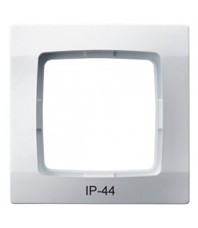 KARO RH-1S/00 Ramka pojedyncza do łączników IP-44 , BIAŁY