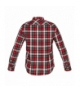 Koszula flanelowa krata czerwono-czarno-biała, rozmiar L GTX NEO Tools 81-540-L
