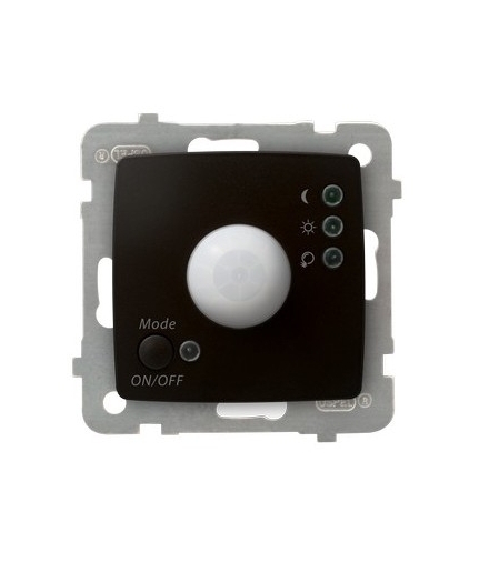 KARO ŁP-16S/m/40 Elektroniczny czujnik ruchu , CZEKOLADOWY METAL