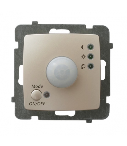 KARO ŁP-16S/m/42 Elektroniczny czujnik ruchu , ECRU PERŁOWY