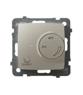 KARO RTP-1S/m/42 Regulator temperatury z czujnikiem podpodłogowym, ECRU PERŁOWY