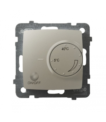 KARO RTP-1S/m/42 Regulator temperatury z czujnikiem podpodłogowym, ECRU PERŁOWY