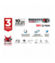 Wyrzynarka akumulatorowa Energy+ 18V, Li-Ion, bez akumulatora GTX GRAPHITE 58G011