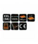 Bluza polarowa ostrzegawcza, pomarańczowa, rozmiar XXL GTX NEO Tools 81-741-XXL