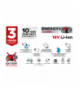 Wiertarko-wkrętarka akumulatorowa Energy+ 18V, Li-Ion, zdejmowany uchwyt 10 mm, bez akumulatora GTX GRAPHITE 58G022
