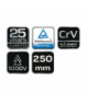 Szczypce do rur 250 mm 1000 V, CrV, polerowane GTX NEO Tools 01-232