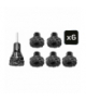 Ściernice do czyszczenia piast, zestaw 6 szt. GTX NEO Tools 11-135