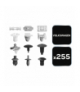 Zestaw spinek samochodowych Volkswagen, 255 sztuk GTX NEO Tools 11-963