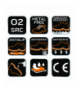 Półbuty zawodowe O2 SRC, nubuk, rozmiar 42 GTX NEO Tools 82-740-42