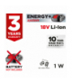 Adapter USB - latarka LED Energy+ GTX GRAPHITE 58G025