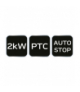 Nagrzewnica elektryczna ceramiczna PTC, 2kW nowy model GTX NEO Tools 90-060