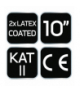 Rękawice robocze, poliester pokryty lateksem (2 warstwy), 3141X, rozmiar 10 GTX NEO Tools 97-643-10
