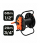 Stojak na wąż ogrodowy, tworzywo sztuczne, do 60 m węża 1/2" GTX NEO Tools 15-791