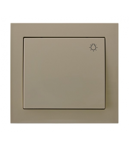 KIER ŁP-5W/01 Łącznik zwierny "światło" , BEŻOWY